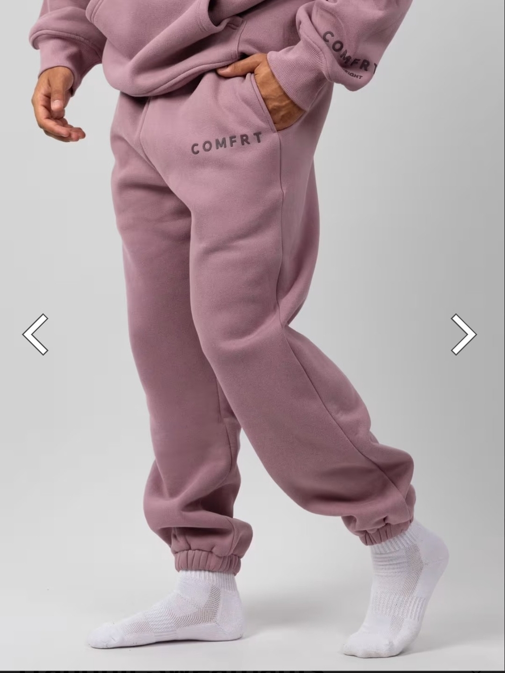 Comfort Fleece Joggers in Limited Color Orchid